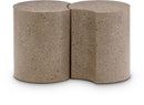 Dimple - 2 Piece Modular End Table - Terazzo Finish
