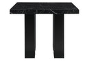 D04 Black Bar Table And Four D8685 Bar Stools - Black / Gray