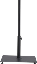 Amalfi - Aluminum Patio Umbrella - Black Base / Black Pole
