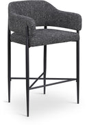 Dame - Fabric Upholstered Counter Stool (Set of 2)
