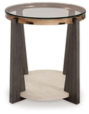 Frazwa - Round End Table - Multi