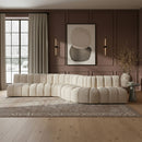 Arc - Boucle Fabric 7 Piece Modular Sofa