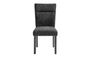 D2502 - 5 Piece Dining Room Set (Table And 4 Chairs) - Black
