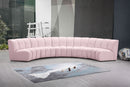 Infinity - 5 Piece Velvet Modular Sectional