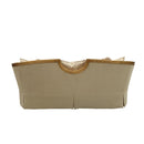 Daesha - Sofa With 8 Pillows - Tan Flannel & Antique Gold