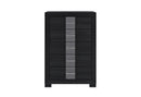 Optimus - 5 Piece Full Bedroom Set - Black
