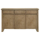 Adina - 2-Door Sideboard Server - Distressed Light Brown