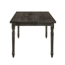 Claudia II - Dining Table - Weathered Gray