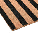 Doormats - Striped Doormat - Black / Natural