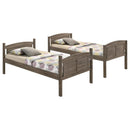 Flynn - Wood Bunk Bed With Mattress