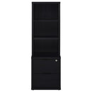 Westpark - 3-Shelf Bookcase USB And Lockable Drawer