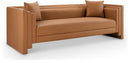 Everett - Vegan Leather Upholstered Sofa
