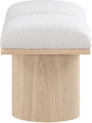 Pavilion - 2 Piece Modular Bench With Natural Base