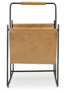 Faronworth - Magazine Rack - Brown / Black