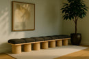 Pavilion - 7 Piece Modular Bench With Natural Base