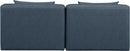 Cube - Modular 2 Seat Armless Sofa
