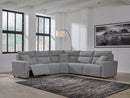 ModMax II - Salt And Pepper - Reclining Sectional
