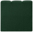 Arc - Boucle Fabric Straight Chair