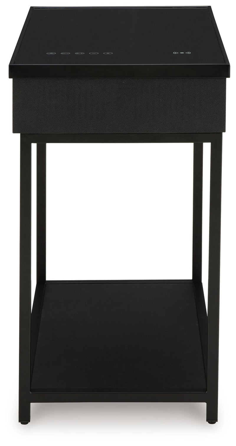 Gemmet - Accent Table - Black