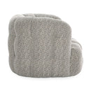 Walter - Upholstered Swivel Chair - Heathered Gray