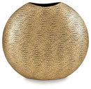 Iansboro - Vase - 11.5" - Antique Gold Finish