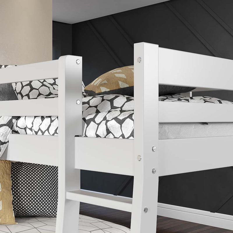 Manoela - Triple Bunk Bed - Twin - White Finish