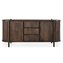 Redford - 2 Door 3 Drawer Buffet - Bark Brown