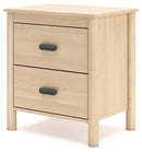 Cabinella - Two Drawer Night Stand - Tan