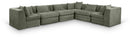 Stellar - 6 Piece Upholstered Modular Sectional