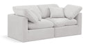 Indulge - Velvet 2 Seat Modular Sofa