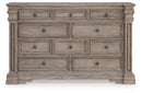 Blairhurst - Dresser - Light Grayish Brown
