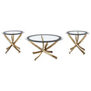 Brooke - Round Coffee Table Set