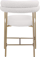 Blake - Counter Stool With Bronze Legs (Set of 2)