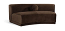 Avra - Velvet Performance Fabric Upholstered Armless Sofa