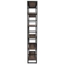 Evan - Single Bookshelf - Olive Brown
