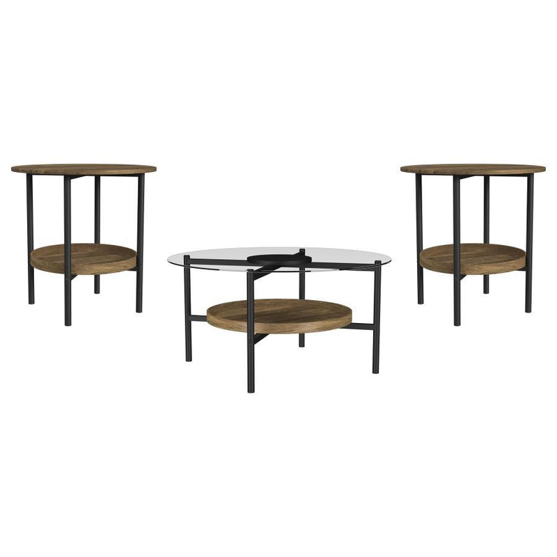 Delfin - Round Coffee Table Set