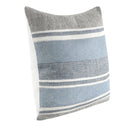 Lima - ST Pillow - Capri Blue / Dark Gray