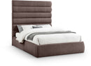 Adam - Linen Fabric Bed With 70.5" Headboard