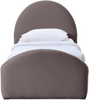 Andaz - Chenille Fabric Upholstered Bed