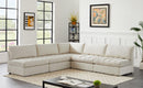 Jacob - Modular Corner Armless Sectional 5 Piece