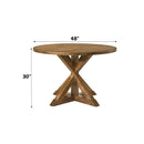 Wallace II - Dining Table - Weathered Oak