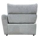 Fullar - RAF Modular Power Motion Recliner - Light Gary Chenille