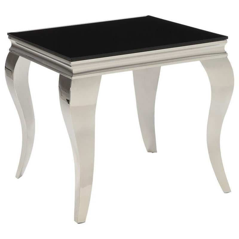 Carone - Glass Top Coffee Table Set