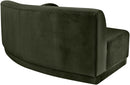 Avra - Velvet Performance Fabric Upholstered Armless Sofa
