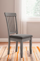 Shullden - Dining Room Side Chair (Set of 2) - Gray