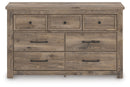 Rusticott - Seven Drawer Dresser
