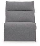 Modmax II - Reclining Sectional - Salt And Pepper