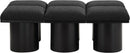 Pavilion - 6 Piece Modular Bench With Black Base