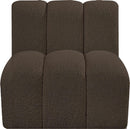 Arc - Boucle Fabric Straight Chair