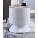 Otith - Accent Table - White High Gloss